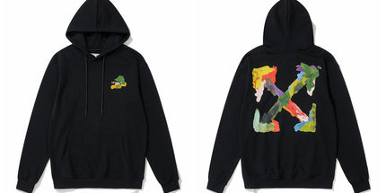 Off-White Ink-Splatter Hoodie