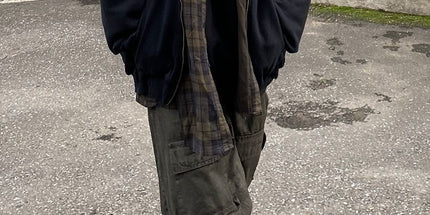 Undermycar Layered Zip Hoodie