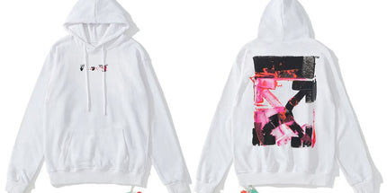 Off-White Oil-Paint Arrow Hoodie