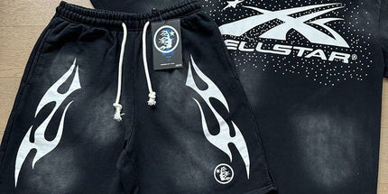 Hellstar set short-sleeve T-shirt and shorts set for men