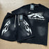 S / 6820-7807 Washed Black Set