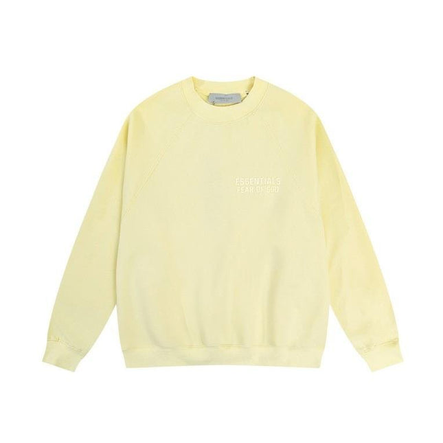 Essentials Flocked Crewneck Sweatshirt