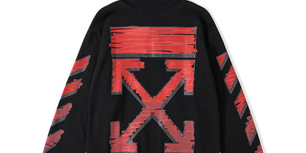 Off-White Twill Print Hoodie