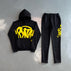 S / black/yellow print