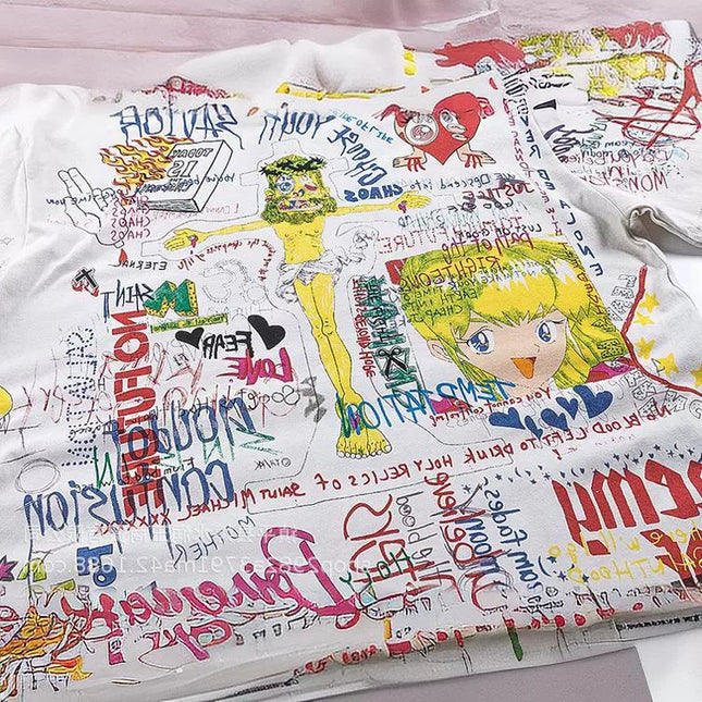 Saint Michael Distressed T-Shirt