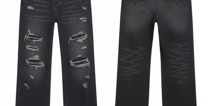 Purple Brand flare fit jeans