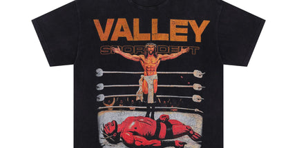 Vale Distressed Figure T-Shirt