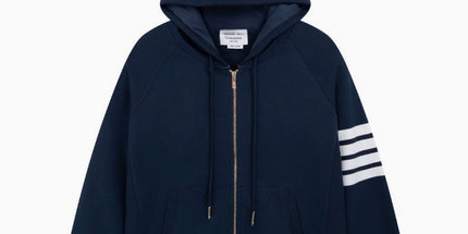 TB Four-Stripe Zip Hoodie