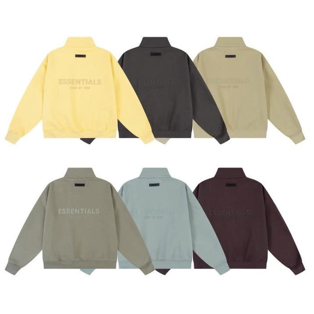 Essentials Silicone Logo Zip Jacket