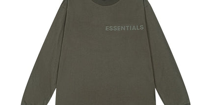 Essentials Silicone Flocked Long Sleeve T-Shirt