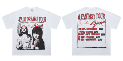 Vale Distressed Figure T-Shirt