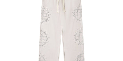 Mixed Emotion Rhinestone Tracksuit Set