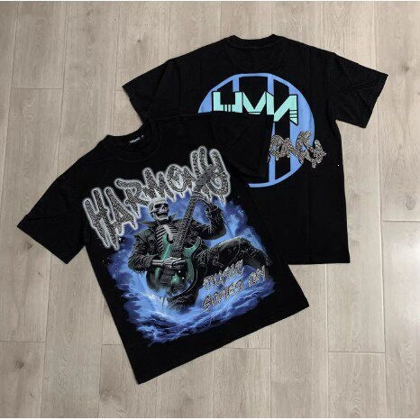 Black Harmony T-shirt for men and women