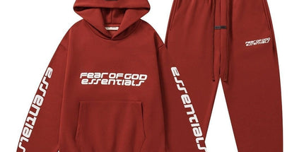 Men's Essentials Silicone Logo Tracksuit Set