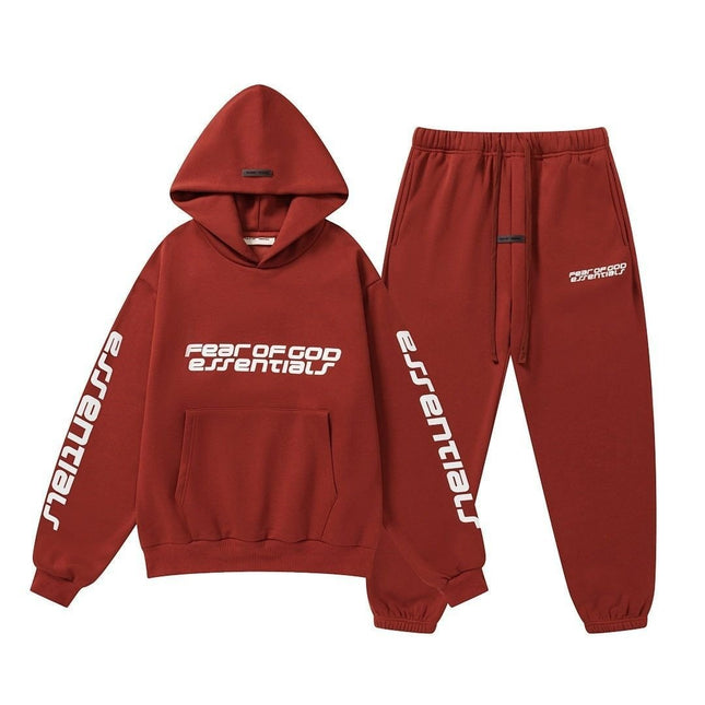 Men's Essentials Silicone Logo Tracksuit Set