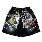 7805 washed black cotton fabric