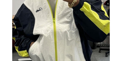 Men's Drill Reflective Hooded Jacket