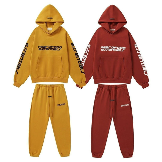 Men's Essentials Silicone Logo Tracksuit Set