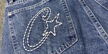 Men's Alcatraz Star Denim Shorts