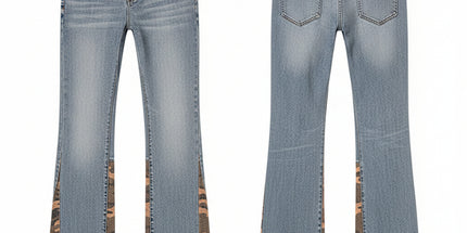 Purple Brand flare fit jeans