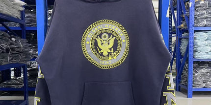 Saint Michael Medal Logo Hoodie