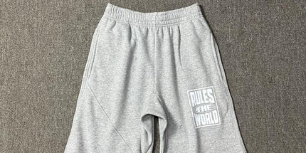 Alcatraz Vintage Letter Shorts