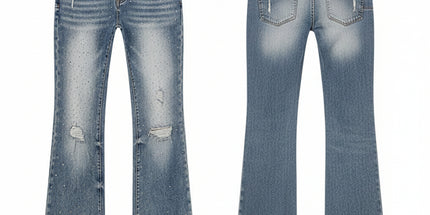 Purple Brand flare fit jeans
