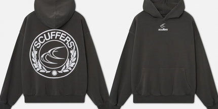 Short-Sleeve Letter Hoodie