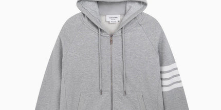 TB Four-Stripe Zip Hoodie