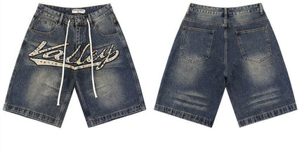 Vale Washed Denim Shorts