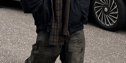 Undermycar Layered Zip Hoodie