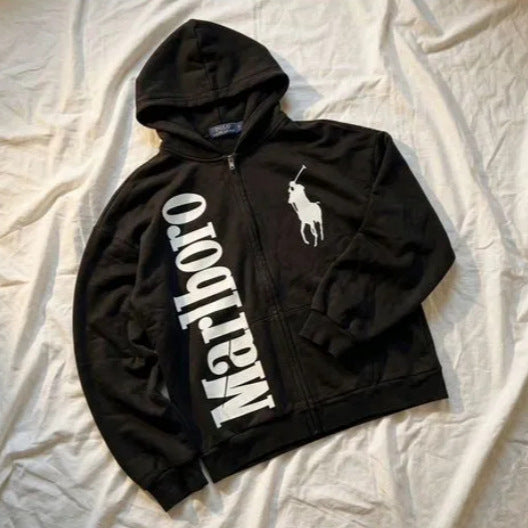 Oversized Letter Hoodie
