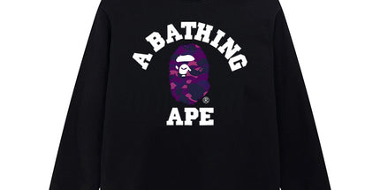 A Bathing Ape College L/S Tee