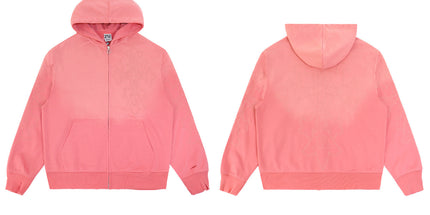 Vale Forever Cheetah Zip Up hoodie