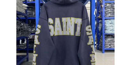 Saint Michael Medal Logo Hoodie