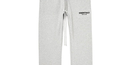 Essentials Flocked Wide-Leg Sweatpants