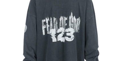 FOG x RRR123 Distressed Long Sleeve T-Shirt