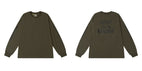 S / Pinyin printed army green