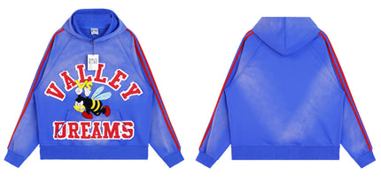 Vale Forever Cheetah Zip Up hoodie
