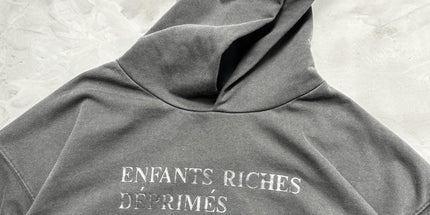 ERD Washed Letter Hoodie