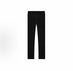 22 washed black straight-leg pants / xs