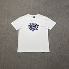 White print navy