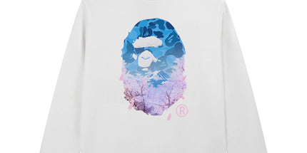 A Bathing Ape College L/S Tee