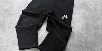 Printed Wide-Leg Tracksuit Set