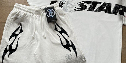 Hellstar set short-sleeve T-shirt and shorts set for men