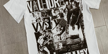 Vale Distressed Figure T-Shirt