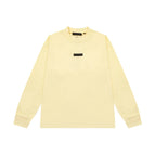 Long-sleeved pastoral yellow