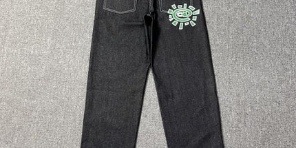 ADWYSD Sun Roll Washed Jeans