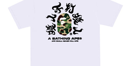 A Bathing Ape Color Camo Tee