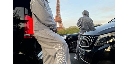 Men's Drill Grey Zip Hoodie